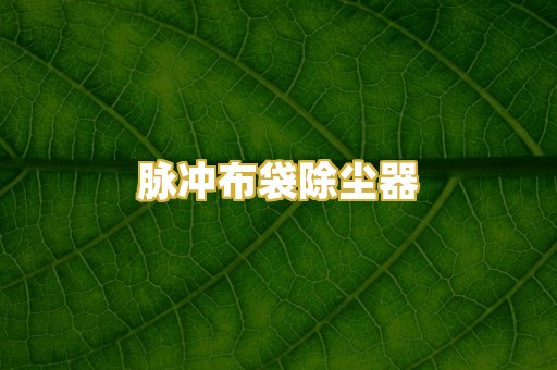 脉冲布袋除尘器
